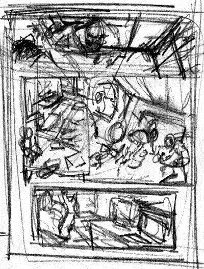 Crymson Dynamo 4, page 8, thumbnails