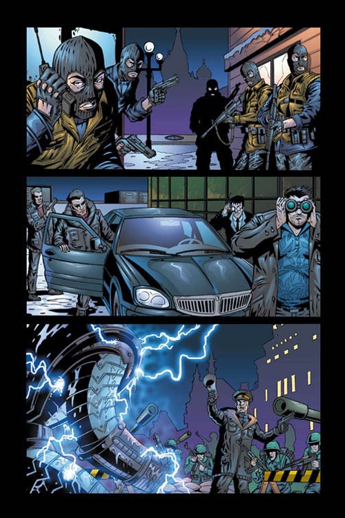 Crymson Dynamo 6, page 1, colors