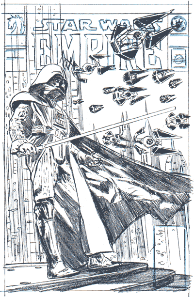 Empire 31 Cover Rough Sketch