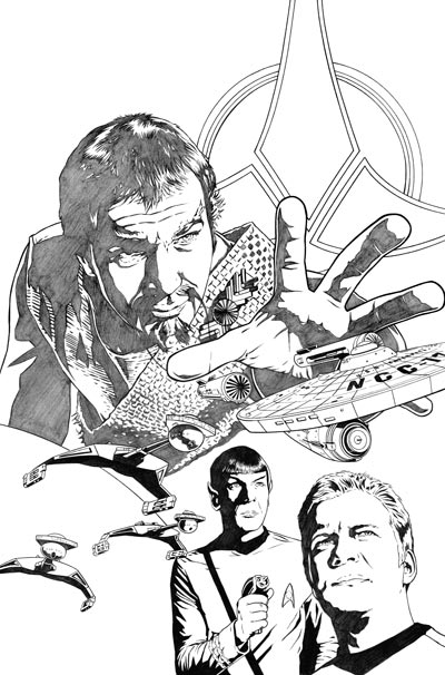 Klingons #1 Cover Pencils