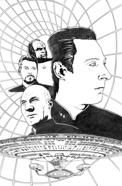 TNG #5 Cover Pencils