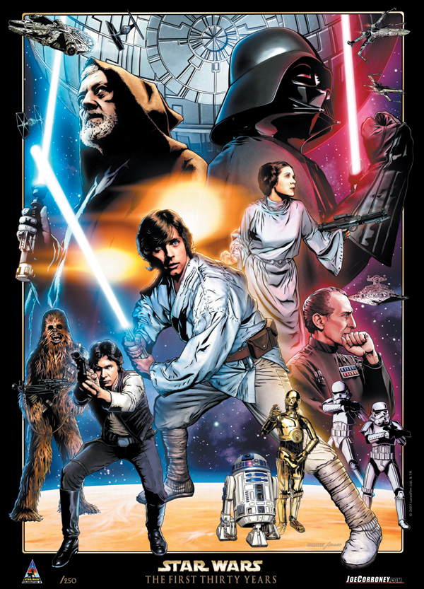 Star Wars: Celebration IV 30th Anniversary Limited Edition Print Final