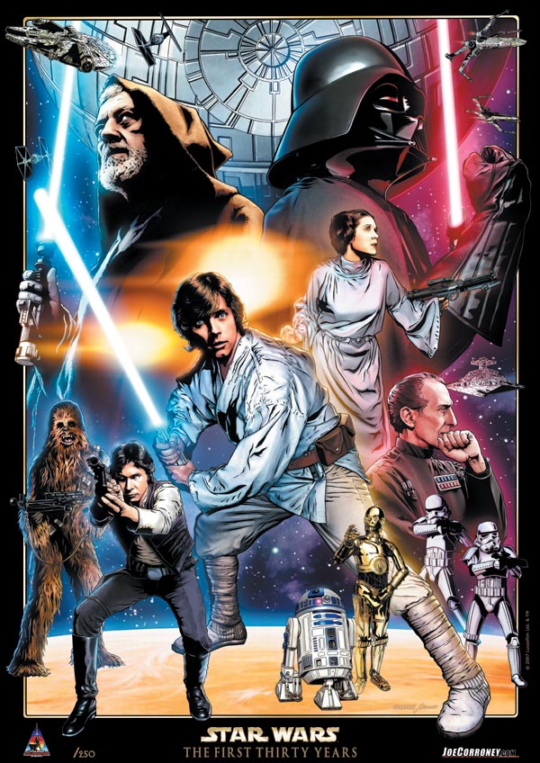 Star Wars: Celebration Europe 30th Anniversary Limited Edition Print Final